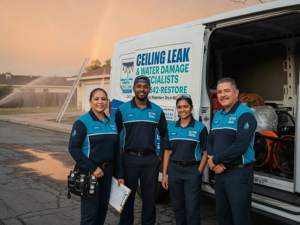 Ceiling Leak Cleanup company in Huntington, MA